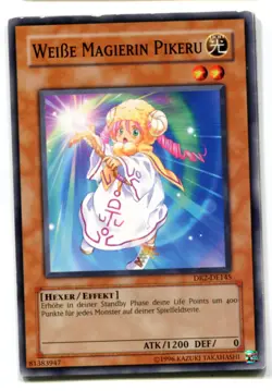 Yu-Gi-Oh! PLAYED/POOR Weiße Magierin Pikeru Common - Image 1