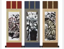 Yu-Gi-Oh! OCG Artwork Series WCS Musee Carnavalet Kakejiku Scroll KONAMI Japan - Image 3