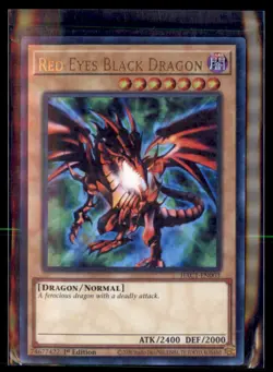 Yu-Gi-Oh Red-Eyes Black Dragon HAC1-EN003 Ultra Rare 1st Ed - Image 1