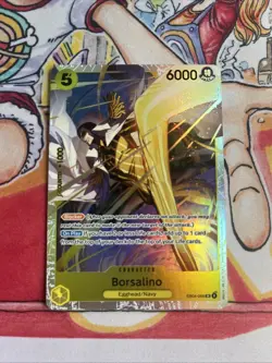 One Piece TCG Borsalino EB04-058 SR English Near Mint - Image 1