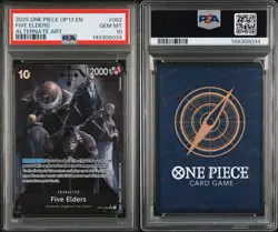 2025 One Piece Op13-082 Carrying On His Will Five Elders Alternate Art - Image 1