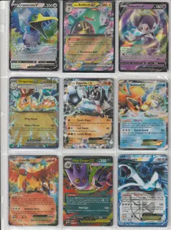 pokemon ex/v/mega 18 card lot - Image 1