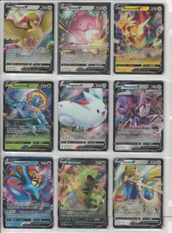 pokemon ex/v/mega 18 card lot - Image 2