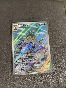 Pokemon TCG Garbodor 204/182 Paradox Rift Illustration Rare Card Near Mint - Image 1