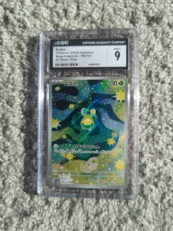 Budew Mega Dream Ex 196/193 Full Art Holo CGC Mint 9 Pokemon Card - Image 1