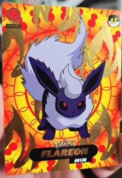 Pokemon Flareon Lot Complete With The Crystal Collection Shadow Card - Image 2
