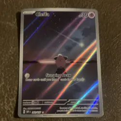 Cleffa 202/197 SV03: Obsidian Flames Holo Illustration Rare English Pokemon Card - Image 1