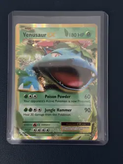 Pokemon TCG Venusaur EX XY Evolutions Holo Rare Card 1/108 NM Condition - Image 1
