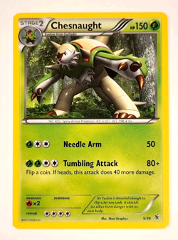 Chesnaught - 5/39 - Kalos Starter Set - Pokemon Card - Image 1