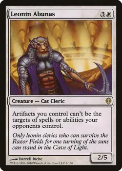 MTG Magic the Gathering Leonin Abunas (1/151) Archenemy LP - Image 1