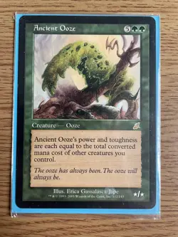 MTG magic the gathering Ancient Ooze Scourge rare Near Mint Card - Image 1