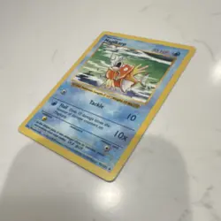 Pokemon TCG Magikarp Base Set 35/102 30 HP Uncommon Regular English Card - Image 2