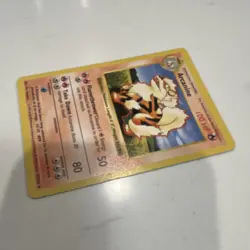 Pokemon TCG Arcanine Base Set 23/102 Uncommon 100 HP Regular English Card - Image 3