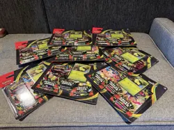 8 Pokemon TCG Mega Evolution Perfect Order Booster Packs Chikorita Promo Card - Image 2