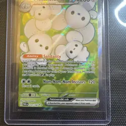 Pokemon TCG Maushold EX Paradox Rift Holo Ultra Rare Card 233/182 Mint Condition - Image 4