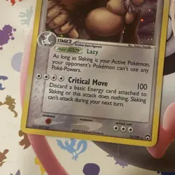 Pokemon EX Power Keepers Holo Rare Card - Slaking 13/108 - Image 2