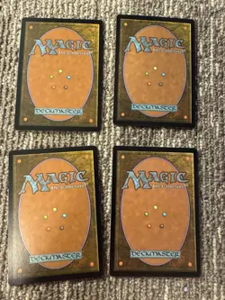 Magic The Gathering MTG Blue Rare Card Lot 4x Mass Manipulation Merfolk Spirit - Image 2