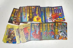 Vintage 1995-1998 Marvel Overpower Trading Card Bundle (Set Of 72) - Image 3