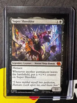 Super Shredder 0083 Regular Teenage Mutant Ninja Turtles Magic The Gathering - Image 3