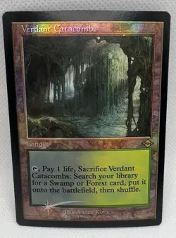 Verdant Catacombs Retro Frame 440 Modern Horizons 2 Foil Retro Frame R NM MTG - Image 1