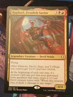 MTG CLB - Raphael, Fiendish Savior - Image 1
