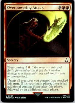 Overpowering Attack U Foil Universes Beyond: Assassin's Creed 37 LP - Image 1