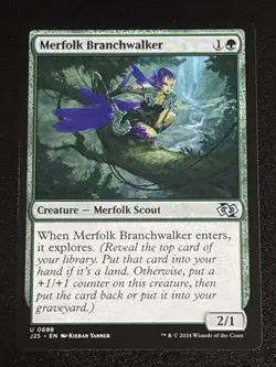 MTG Foundations Jumpstart Merfolk Branchwalker 0688 NM - Image 1