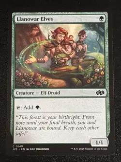 MTG Foundations Jumpstart Llanowar Elves 0149 NM - Image 1
