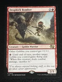 MTG Foundations Jumpstart Dropkick Bomber 0013 NM Rare - Image 1