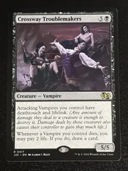 MTG Foundations Jumpstart Crossway Troublemakers 0417 NM Rare - Image 1