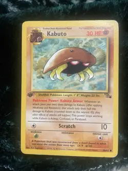 Kabuto 50/62 - Fossil 1st Edition - Common - NM - Image 1