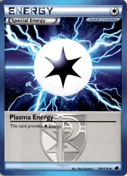Plasma Energy (Team Plasma) 106/116 Plasma Freeze Pokemon Card TCG - Image 1