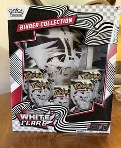 Pokemon TCG: Scarlet & Violet - SV10.5 - White Flare Binder Collection - Image 1