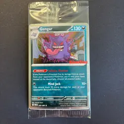 Gengar Gamestop Exclusive Promo 050/088 Pokemon TCG Perfect Order - Image 2