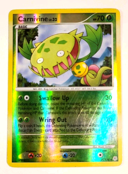 Carnivine - 21/130 - Rare - Diamond and Pearl - Reverse Holo - Pokemon Card - Image 1