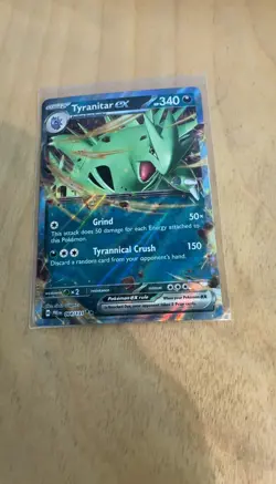 Tyranitar ex Double Rare Prismatic Evolutions 064/131 NM Holofoil Pokemon - Image 1