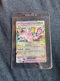 Pokemon TCG Prismatic Evolutions Card Espeon EX Scarlet and Violet 034/131 - Image 1