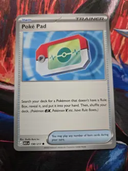 Poke Pad 198/217 - Pokemon TCG Ascended Heroes - NM Common - Image 1