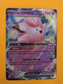 Pokemon Lillie's Clefairy ex 056/159 Journey Together - Image 1