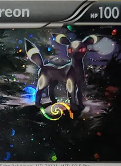 HD Swirl 🌀 Umbreon XY96 Cosmos Holo Rare Pokemon TCG Black Star Promo PSA 5 - Image 1