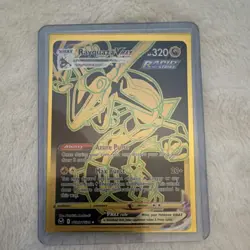 Pokemon Rayquaza VMAX Secret Rare Holo TG29/TG30 Silver Tempest 320 HP VMAX - Image 2