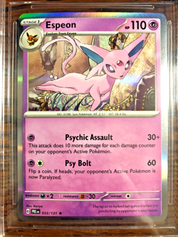 Espeon Holo Rare #033 - BGS GEM MINT 9.5 - SV Prismatic Evolutions - Pokemon TCG - Image 2