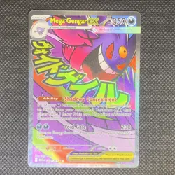 Pokemon TCG Mega Gengar EX Full Art Holo 350HP 269/217 ASC Psychic - Image 1