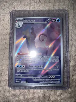 Pokemon TCG Aurorus 092/088 Full Art Illustration Rare Holo Perfect Order - Image 1