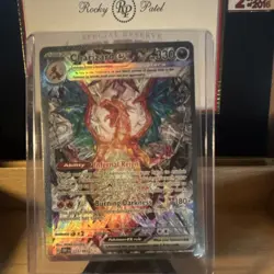 Pokemon Charizard ex 223/197 SV03: Obsidian Flames Special Rare Holo 330HP - Image 1