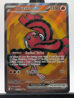 Pokemon Oricorio ex 110/094 Me02: Phantasmal Flames Ultra Rare Holo - Image 1