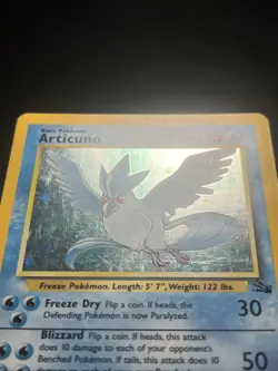 Articuno 2/62 - Fossil Set - MP - Holo - Pokemon TCG - Vintage 1999 - Image 2