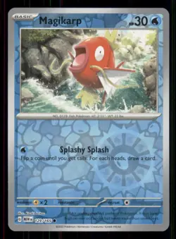 Magikarp SV: Scarlet & Violet 151 #129/165 Common Reverse Holo Pokemon LP - Image 1