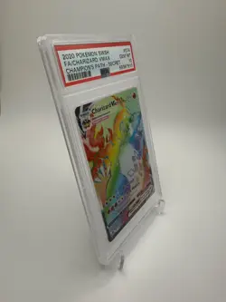 2020 Charizard VMAX FA Rainbow 074/073 Champion’s Path PSA 10 Gem Mint Pokemon - Image 2