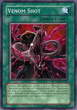 Venom Shot - TAEV-EN053 - Common - Unlimited Edition - Heavily Played - Image 1